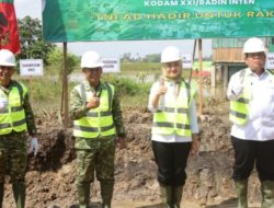 Ground Breaking Jembatan Perintis Garuda, Wujud Nyata Sinergi untuk Konektivitas Lampung Timur